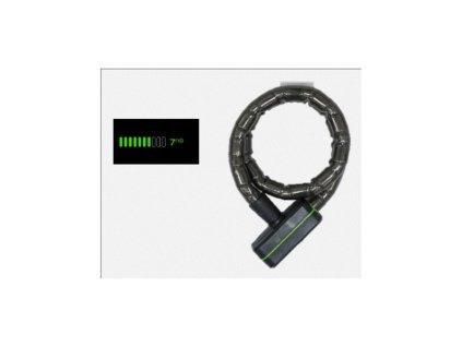 Lanový zámek CITADEL (délka 150 cm, tloušťka 25 mm) CA 150/25/K, ABUS