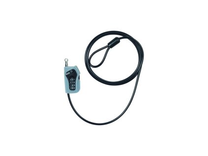 Lanový zámek na číselný kód (délka 200 cm, tloušťka 5 mm), ABUS