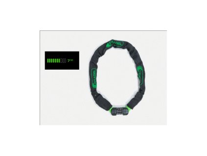 Řetězový zámek s číselným kódem CITADEL (délka 85 cm, tloušťka 8 mm), ABUS