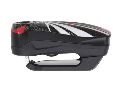 Zámek na kotoučovou brzdu s alarmem Detecto RS1 Sonic (trn 3 x 5 mm), ABUS (flame black)