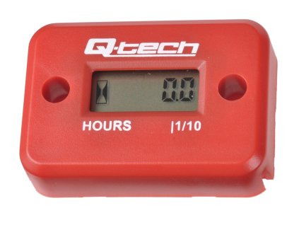 Měřič motohodin, Q-TECH (červený)