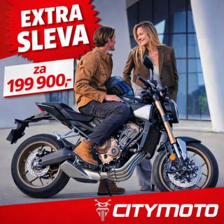 🔥 PRÉMIOVÁ MOTORKA CB650R – EXTRA SLEVA 🔥 Styl. Výkon. Radost z jízdy. Teď za cenu, která dává smysl. 💰 Klasická verze:...