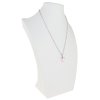 Retiazka s príveskom Swarovski v tvare Wild Heart  17 mm -Light Rose