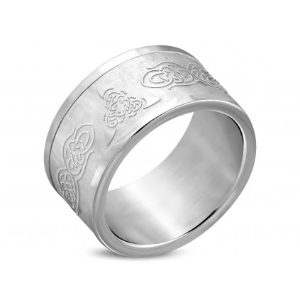 Prsteň z chirurgickej ocele s keltským vzorom/Prstene z chirurgickej ocele