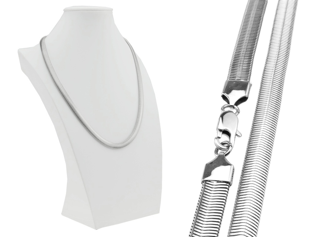 Retiazka z chirurgickej ocele hadí vzor - Charlotte IV.