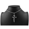 Retiazka s príveskom kríž z chirurgickej ocele