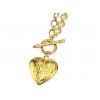 Dámska retiazka s príveskom srdiečko z chirurgickej ocele