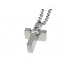Oceľová retiazka s príveskom kríž s očkom Anabelle
