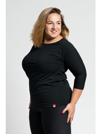 Damske triko CityZen plus size cerne 1