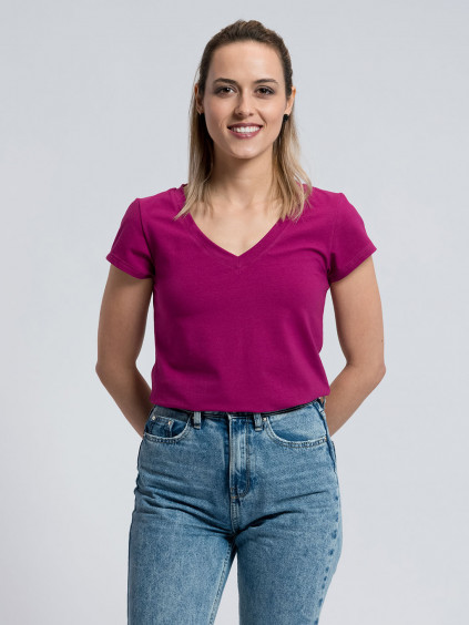 Damen-T-Shirt FLORENCIA lila