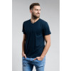 Panske triko CityZen do V navy kratky rukav  1