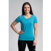 Damske tricko CItyZen petrolejove klasicke kratky rukav 2
