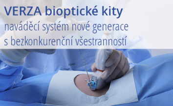 Verza bioptické nástavce a vodiče jehel