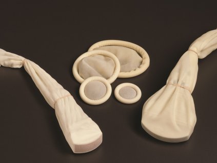 Sterilní ochranné návleky latexové 4x30 cm