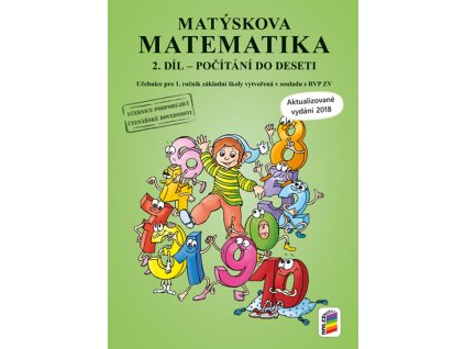 Kniha Matýskova matematika, 2. díl - počítání do 10 - aktualizované vydání 2