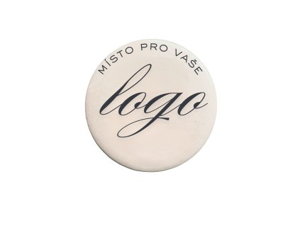 Střed ke kokardě button 45mm s vlastním logem