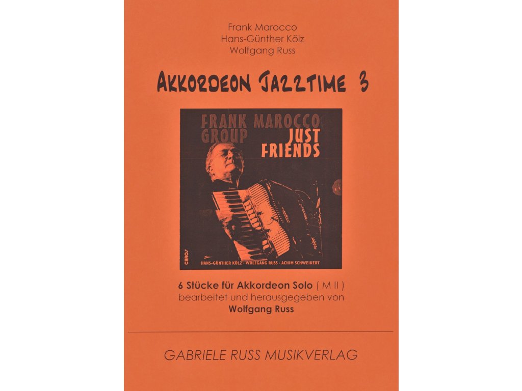 3370 akkordeon jazztime 3 six jazz solos for accordion sest jazzovych skladeb pro akordeon