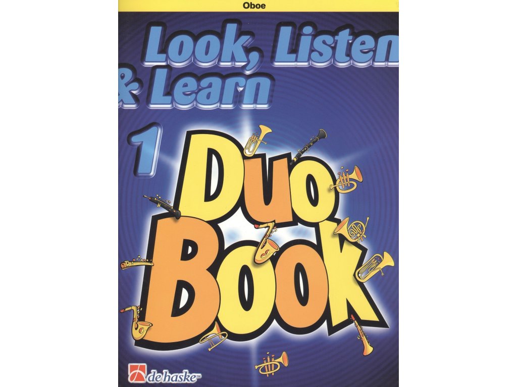 8866 look listen learn 1 duo book for oboe hoboj