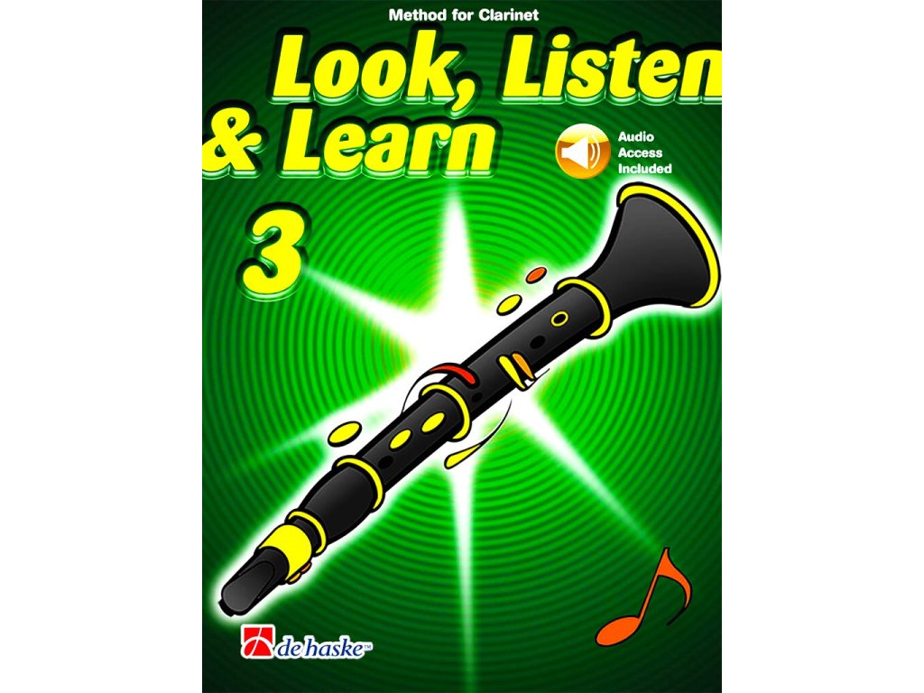 22210 look listen learn 3 audio online skola hry na klarinet