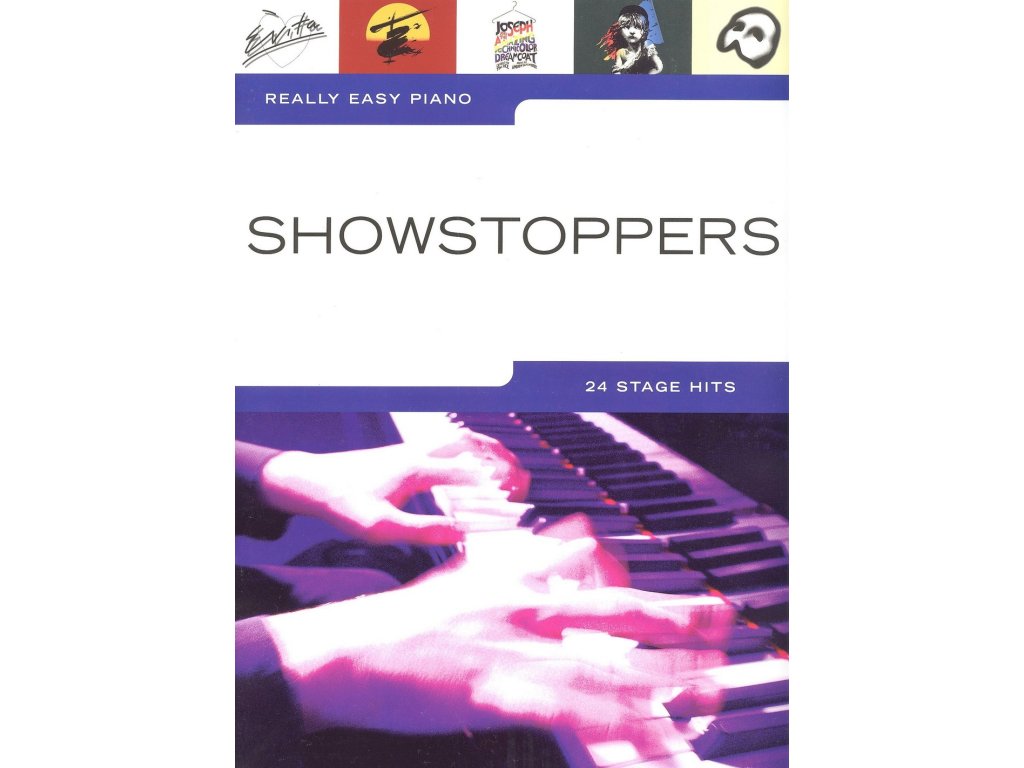 23611 really easy piano showstoppers 24 stage hits
