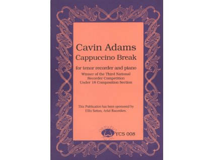 16021 adams cavin cappuccino break tenorova zobcova fletna a klavir