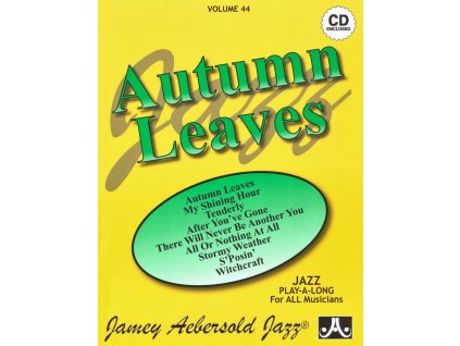 2728 aebersold play along 44 autumn leaves cd
