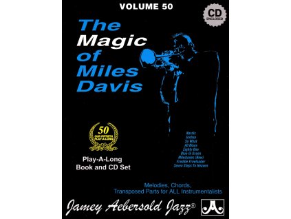 28810 aebersold play along 50 the magic of miles davis cd