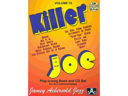 19654 aebersold play along 70 killer joe easy to play cd