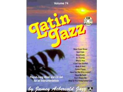21721 aebersold play along 74 latin jazz cd