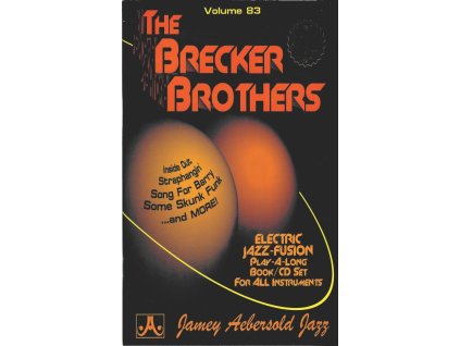 17110 aebersold play along 83 the brecker brothers cd