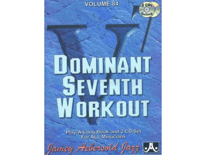 23203 aebersold play along 84 dominant seventh workout 2x cd