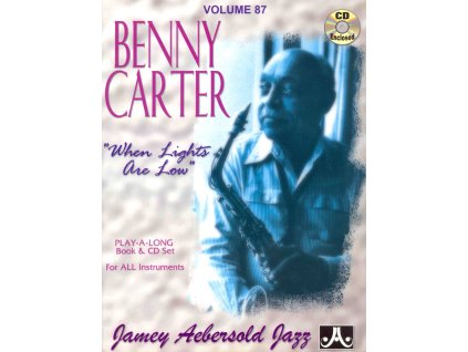 30088 aebersold play along 87 benny carter when lights are low cd