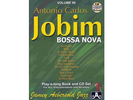 21481 aebersold play along 98 antonio carlos jobim cd