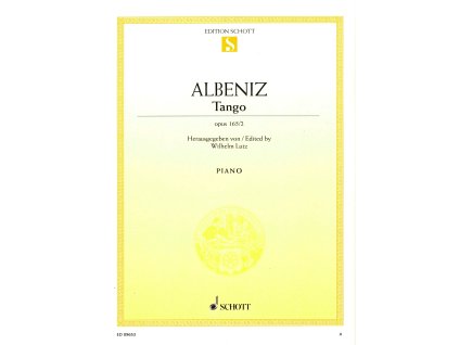31315 albenitz tango opus 165 2 solo klavir