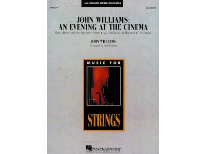 19549 an evening at the cinema music for strings partitura party
