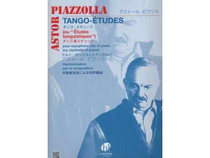 15004 astor piazzolla tango etudes altovy saxofon nebo klarinet a klavir