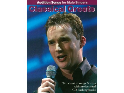 26968 audition songs classical greats cd edice pro zpevaky