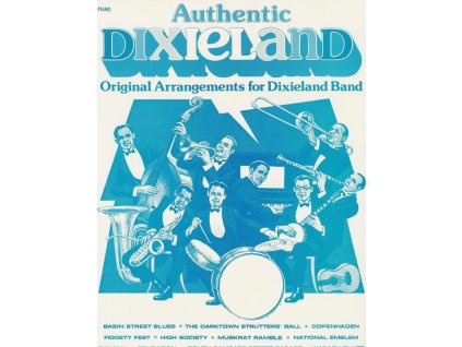 19468 authentic dixieland collection dixieland band 8ks