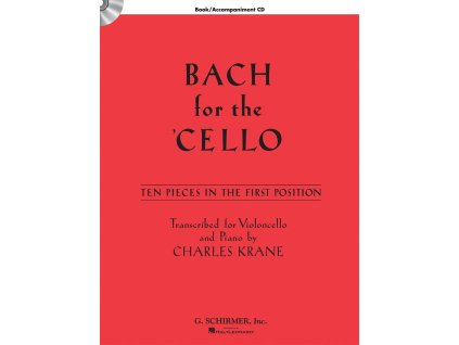 29512 bach for the cello cd violoncello klavir
