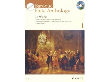 2923 baroque flute anthology 1 cd pricna fletna a klavir