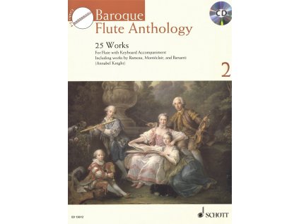 4678 baroque flute anthology 2 cd pricna fletna a klavir