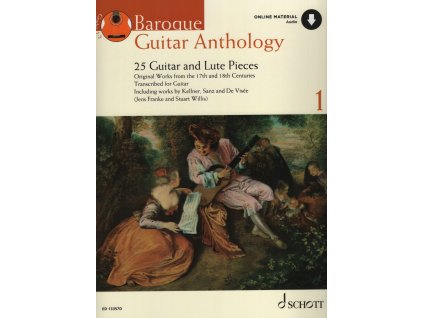 2293 baroque guitar anthology 1 audio online kytara