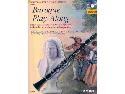 20719 baroque play along cd klarinet a klavir