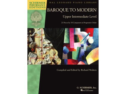 13339 baroque to modern upper intermediate level skladby pro klavir