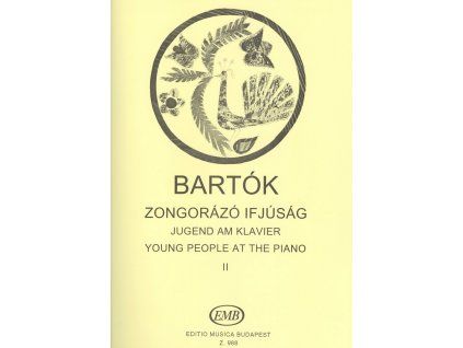 8347 bartok young people at the piano 2 10 kratkych klavirnich skladbicek