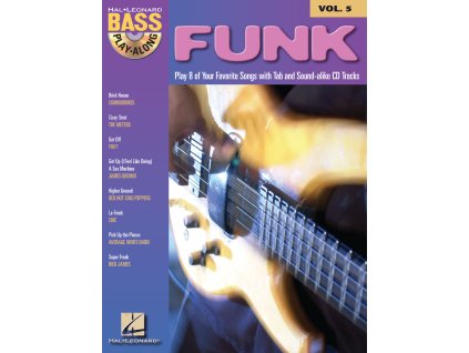 19174 bass play along 5 funk audio online