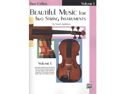 11257 beautiful music 1 for two string instruments skladby pro dve violoncella