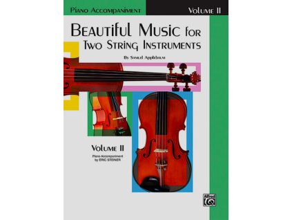 17779 beautiful music 2 for two string instruments klavirni doprovod