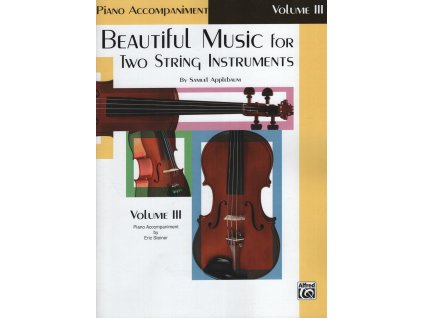 18436 beautiful music 3 for two string instruments klavirni doprovod