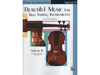 18430 beautiful music 4 for two string instruments klavirni doprovod